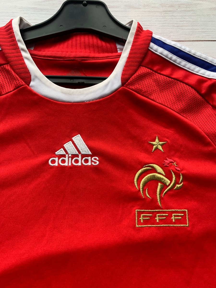France 2008 - 2009 Away football shirt jersey Adidas size S | eBay