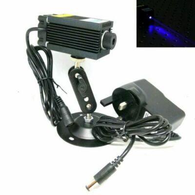 Focusable 450nm 1W /1.6W  Blue Laser Dot Module  Diodes 12V Power Locator Holder