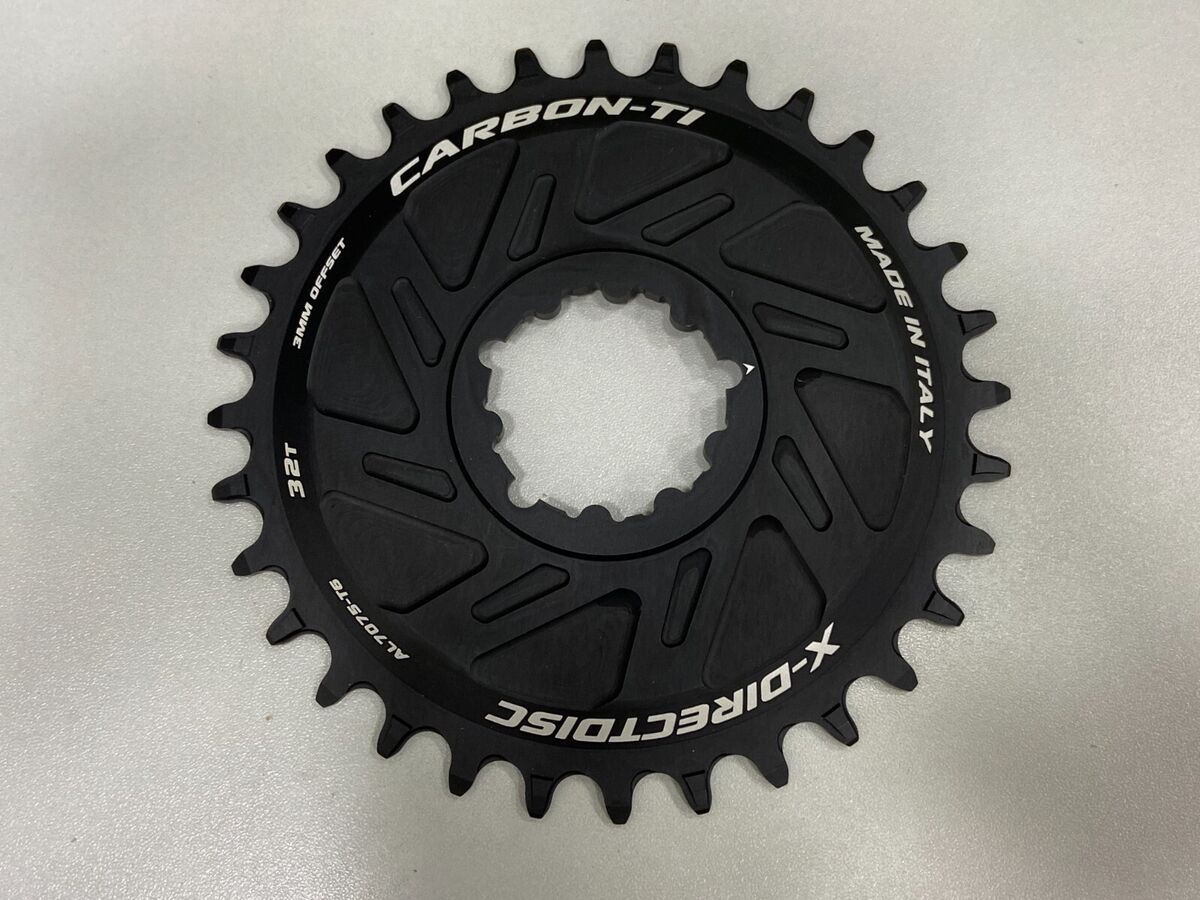 Carbon-Ti X-DirectDisc 3-Hole 3mm Offset MTB Chainring (30T Carbon-Ti X-DirectDisc 3-Hole 3mm Offset MTB Chainring (30T