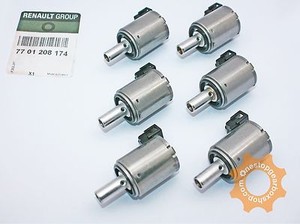 Peugeot 207 Automatic DPO//AL4 Gearbox Pressure Regulator /& Lock Up Solenoid X 2