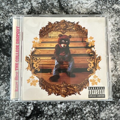 KANYE WEST The College Dropout PARENTAL ADVISORY ROC_A_FELLA 2004