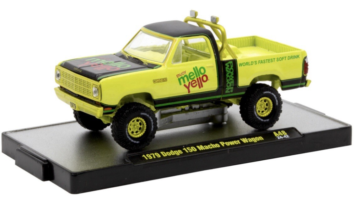 M2 MACHINES CHASE 1979 DODGE 150 MACHO POWER WAGON COCA-COLA 2024