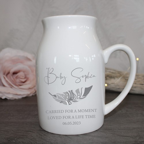 Vaso brocca latte personalizzato - trasportato per un momento, amato per una vita | Cus... - Foto 11 di 11