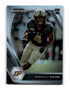 2021 Panini Prizm Draft Picks Collegiate Silver Rondale Moore  129