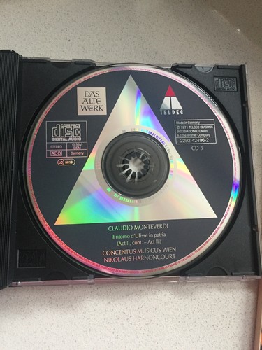 Claudio Monteverdi Il Ritorno D’Ulisse In Patria 3CDs + Book - Picture 6 of 7