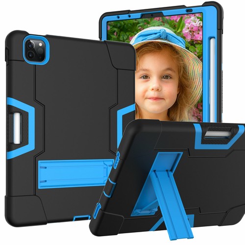 For iPad Pro 11 12.9 Air4 2021 2020 Shockproof Heavy Duty Hard Cover Stand Case - Picture 43 of 104