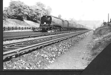 BR LIVERY / EX SOUTHERN - BB CLASS 4-6-2 NO. 34061 - VINTAGE IMAGE - # L6606