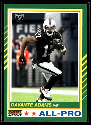 2022 Panini Instant NFL Davante Adams ALL-PRO TEAM 1/451 SP Raiders #AP6  