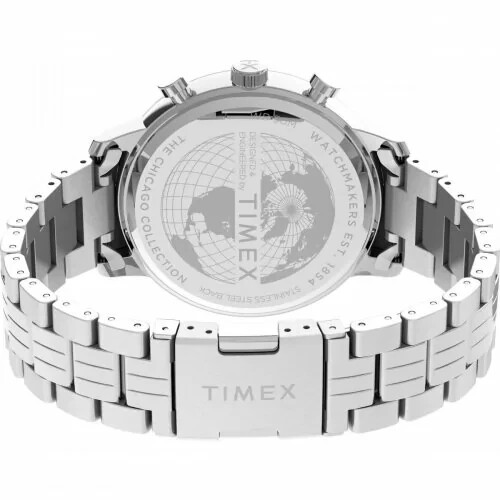 TIMEX CHICAGO CRONO QUARZ UOMO REFERENZA TW2V01700 NUOVO - Imagen 3 de 3