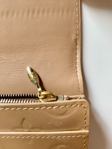 LOUIS VUITTON Monogram Portefeuille Vernis Sarah Wallet - Picture 6 of 10