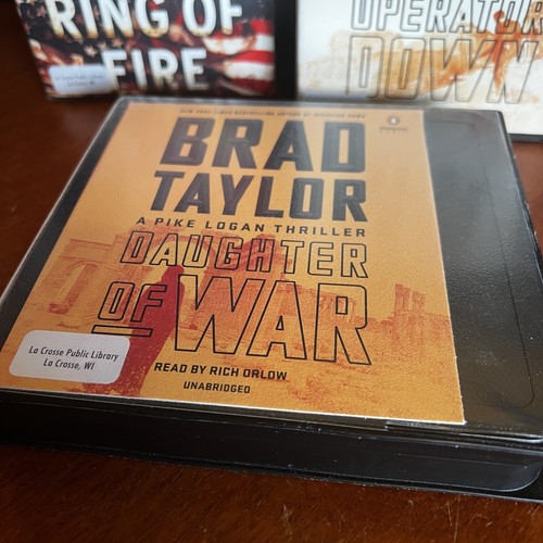 Lot: 3 Brad Taylor Audio Book CD 11 12 13 Pike Logan Thriller Series Ring Fire - Picture 4 of 9