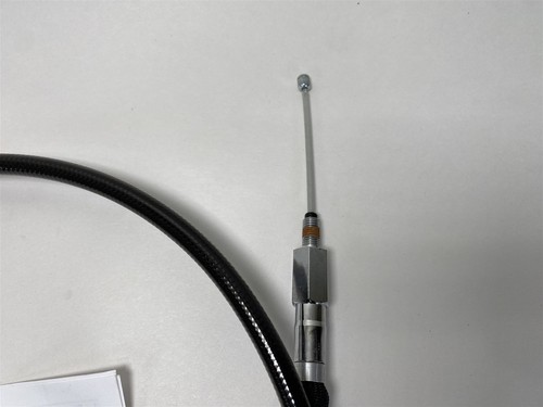 Harley-Davidson 2005+ Dyna Softail Touring Diamond Black Clutch Cable 38975-10A - Picture 3 of 6