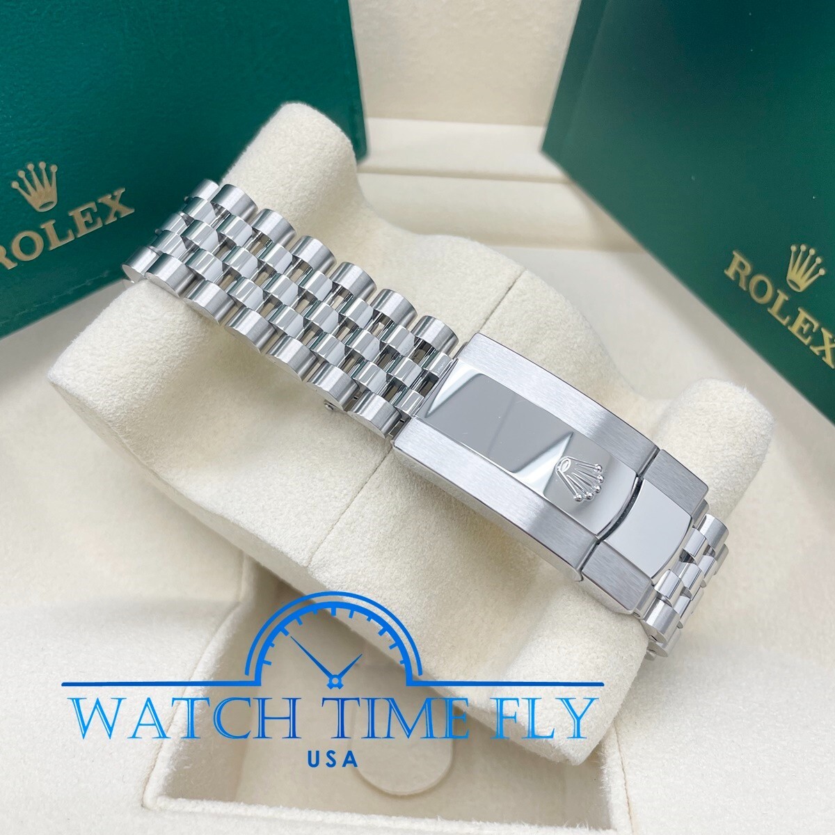 うゆ Rolex 126234 Stainless Steel Datejust 36mm Fluted Bezel Blue