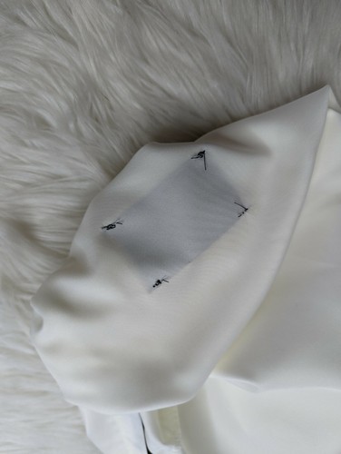 Gucci Dustbag Authentic White Satin Synch Ivory Polyester 17.5 X 11.5 - Picture 8 of 12