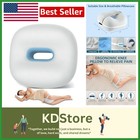 Ergonomic Memory Foam Knee Pillow for Side Sleepers with Cooling Cover