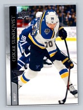 2020-21 Upper Deck #407 Oskar Sundqvist St. Louis Blues