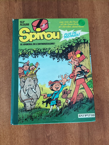 Journal de Spirou album 153 BD bandes dessinées 1980 Dupuis - Picture 1 of 6