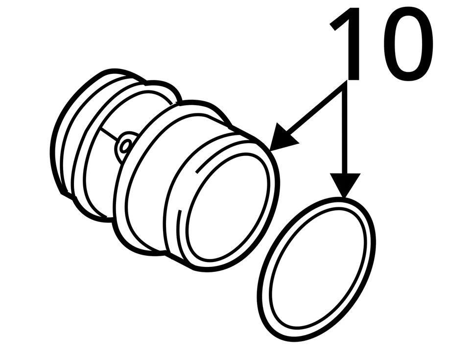 Medidor de flujo de aire másico Kia Sedona 2006-2014 Maf T45D7 Foto 4 de 4
