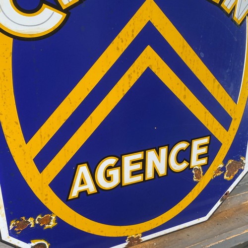 CITROËN Enamel Sign 23.6x18.1x0.4" (60x46x1cm) Unique Vintage Dealership Signage - Picture 15 of 18