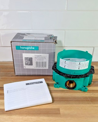 Hansgrohe 01850181 iBox Universal Plus 3/4'' Rough-In Valve w/ Service Stops