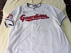NWOT Nike jersey, Cleveland Guardians, MLB logo, no name, mens L, XL, XXL, patch