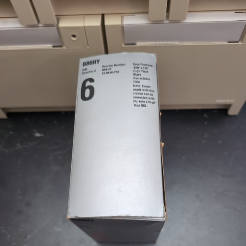 IBM Selectric II (High Yield) Ribbon B86HY - 6 Pack - Picture 3 of 6