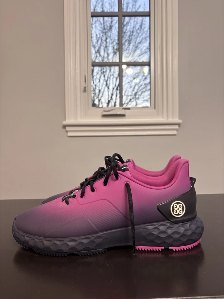 Zapatos de golf G/Fore para hombre MG4+ rosa frambuesa azul talla 10 usados Foto 2 de 4