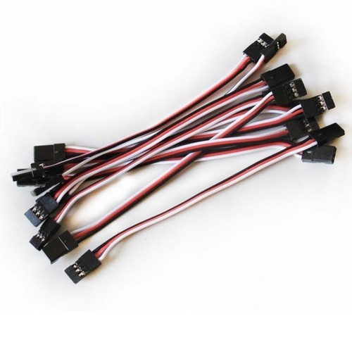 100x 10CM Male to Male JR Extension Lead Wire Cable for MWC APM KK PX4 100mm - Picture 2 of 5
