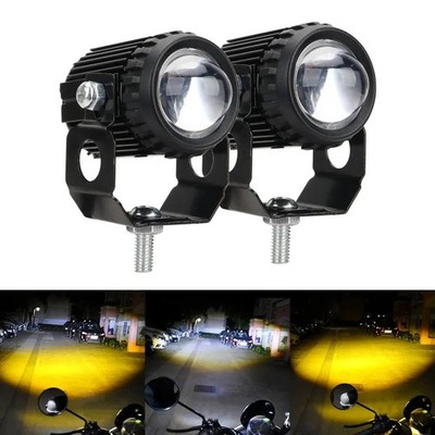 LED Scheinwerfer Zweistrahl Zusatzscheinwerfer Nebelscheinwerfer Motorrad ATV