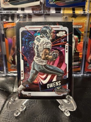 2024 Topps Cosmic Chrome - Terrell Owens #81 Black Eclipse /10 PHI Eagles