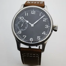 42mm Sterile brushed sapphire glass ST3600 Manual winding movement mens watch