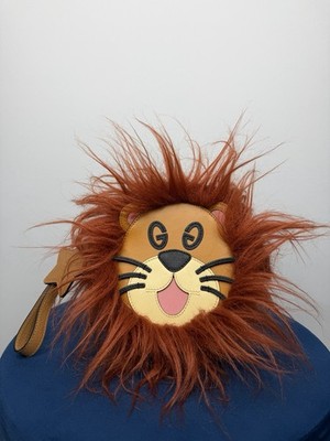Gucci Kulturbeutel Tasche Beutel Bag Pouche Clutch Löwe Lion