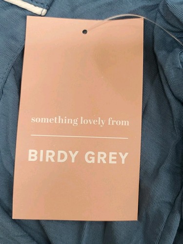 New Birdy Grey JONNY SHORT SLEEVE PAJAMA SET Dusty Blue. Size Medium - Picture 6 of 7