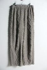 Boohoo Womens Towelling Jogging Bottoms - Grey - Size 8 (L24)