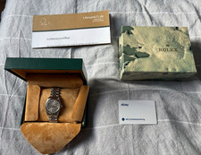 Rolex Datejust Stahl/Weißgold Ref:1601 mit B...
