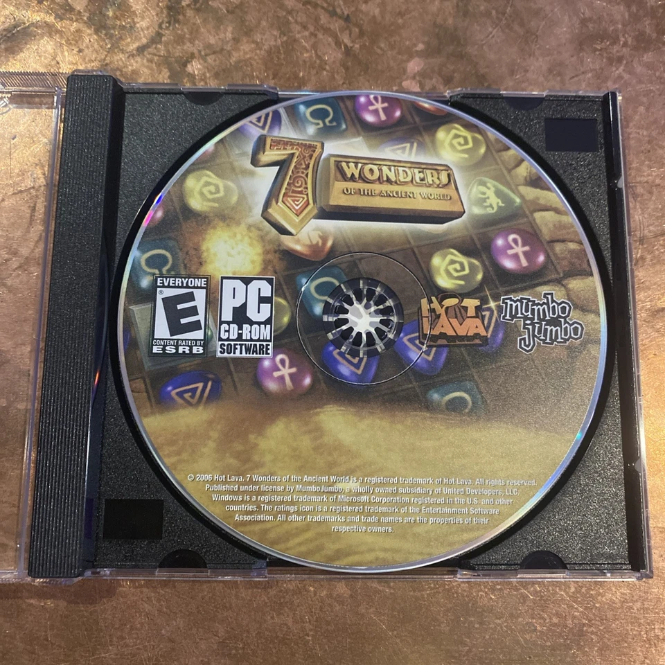 Reel Deal Casino Quest (PC CD ROM) ~ 7 Wonders Of The Ancient World (PC CD ROM) - Image 2 of 4