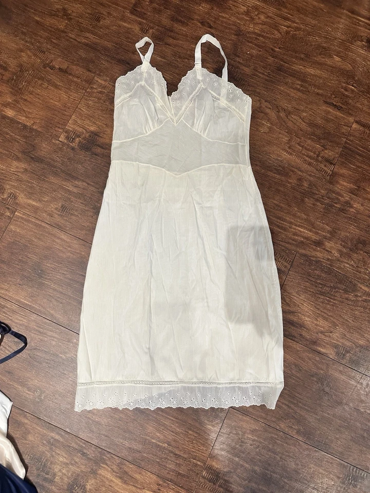 LOTE (7 piezas) camisón vintage años 50’s 60’s para mujer Vanity Fair Sears S Foto 4 de 4