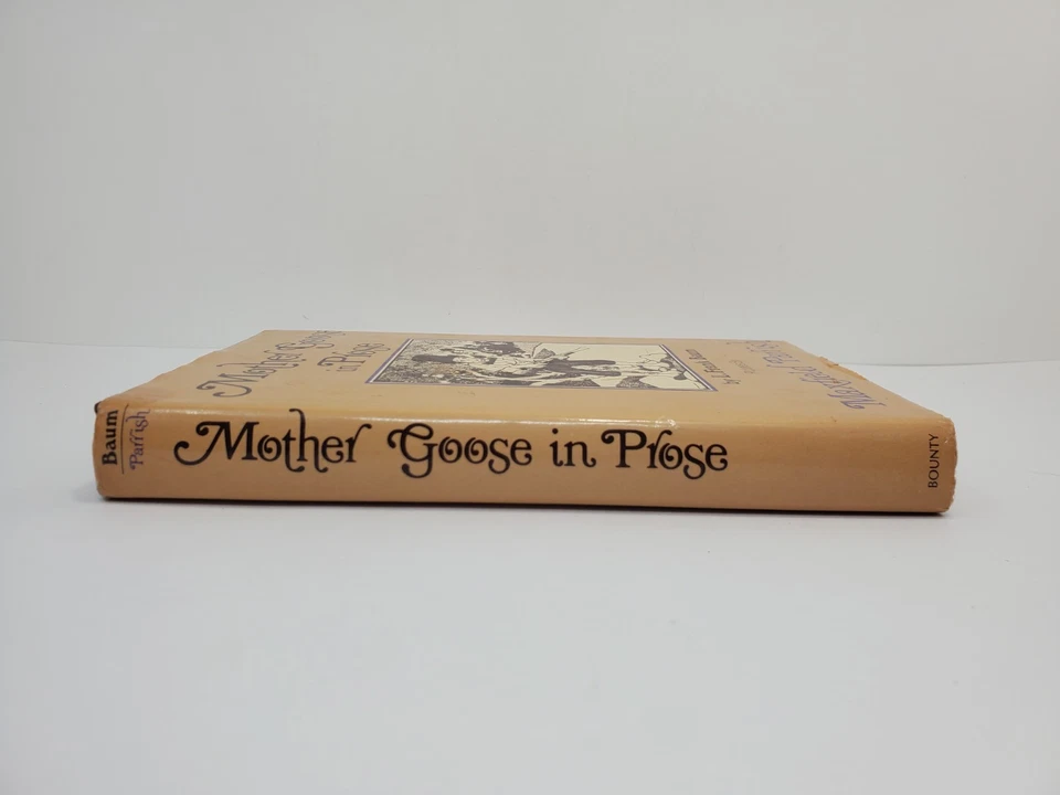 Mother Goose in Prose: L. Frank Baum Pictures by Maxfield Parrish 1901 HC/DJ - Image 3 of 4