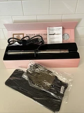 Black/Gold Ella bella curling iron, 1.25 inch - Effortlessly Glam curling wand