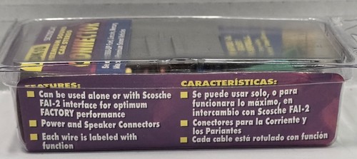Scosche Car Stereo Connector FDK106 for Ford Lincoln Mazda Nissan Wiring Harness - Picture 3 of 5