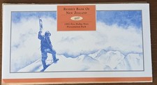 Rare 1992 New Zealand $5 Presentation Pack &ndash; Sir Edmund Hillary &ndash; Uncirculated &ndash;