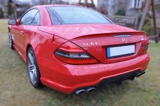 Heckspoiler f&uuml;r Mercees-Benz SL R230 2001-2011 grundiert HECKFL&Uuml;GEL