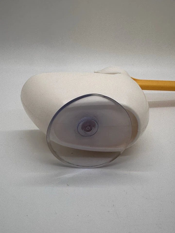 Soporte de esponja Pelican DISEÑO PELEG, accesorio de fregadero blanco divertido y peculiar Foto 4 de 4