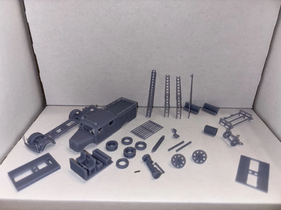 Feuerwehr Modellbau Maßstab 1:87 3d Druck Bausatz Neu - Bild 3 von 4