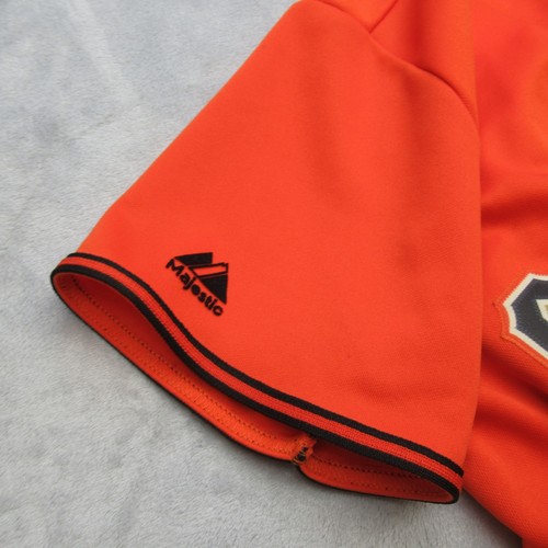 Giants Brian Wilson #38 Jersey Mens XL Orange Majestic MLB Baseball USA Made VTG - Picture 8 of 13