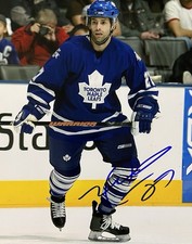 MIKE PECA SIGNED 8x10 - TORONTO MAPLE LEAFS - with COA