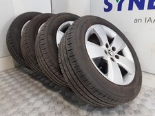 Genuine 15 Inch SKODA FABIA Alloy Wheels & 185/60/15 Yokohama Tyres 6V0601025L