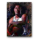 Elgin Baylor #9 Art Card Limited 33/50 Edward Vela Signed (Los Angeles Lakers)