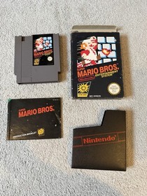 Super Mario Bros. Nintendo NES Boxed Manual
