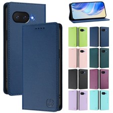 For Google Pixel 9A/10 Pro XL/9/8/7 PU Leather Mag Flip Kickstand Wallet Case
